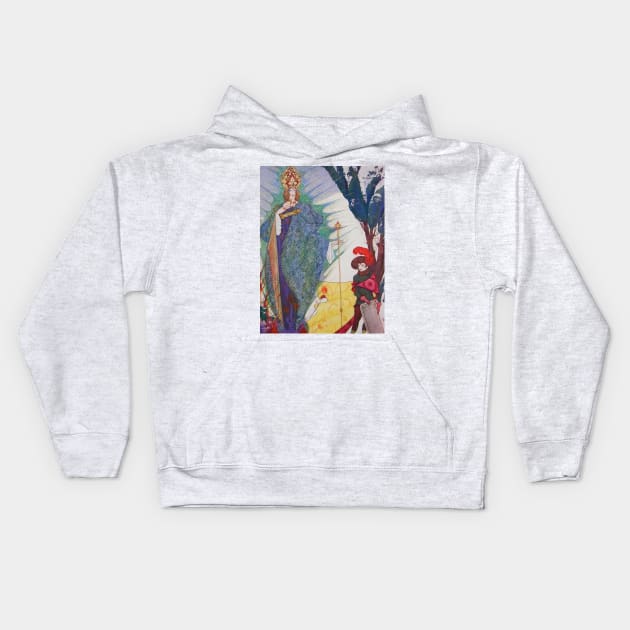 The Snow Queen - Harry Clarke Kids Hoodie by forgottenbeauty